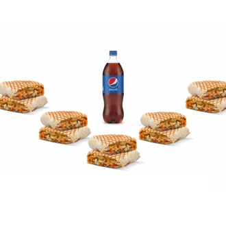 5'Li Takos Tavuk Fileto Menü görseli