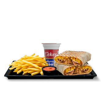 Takos Tavuk Döner Menü görseli