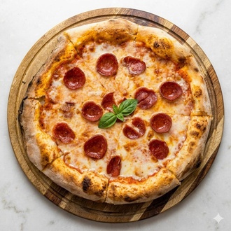 Pepperoni Pizza (Büyük Boy) görseli
