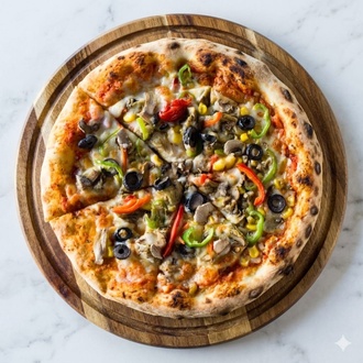 Vejetaryen Pizza (Orta Boy) görseli