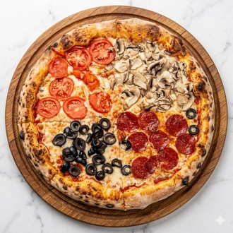 4 Mevsim Pizza (Orta Boy) görseli