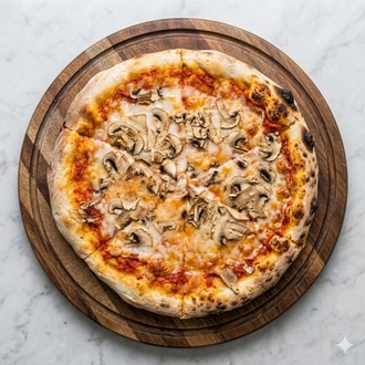 Mantarlı Pizza (Büyük Boy) görseli