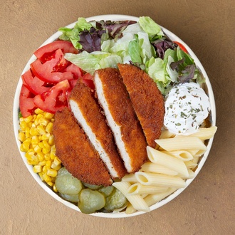 Çıtır Tavuk Makarna Bowl görseli
