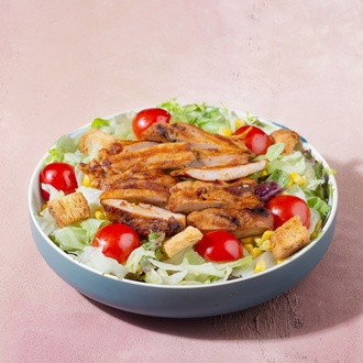 Izgara Tavuk Pirzola Salata görseli