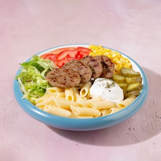 Izgara Köfte Makarna Bowl görseli