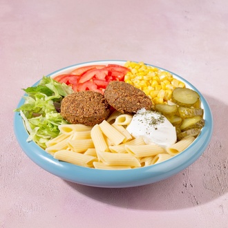 Falafel Makarna Bowl görseli