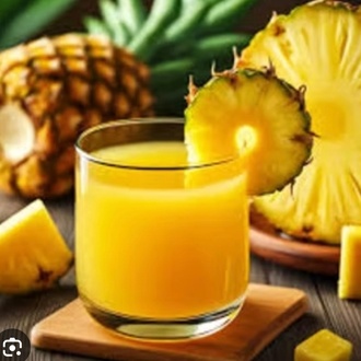 Taze Sıkma Ananas Suyu (Küçük Boy) görseli