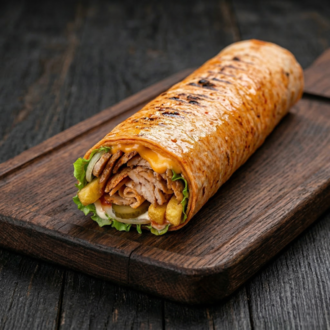 Katık Special Cheddarlı Tavuk Döner Dürüm görseli