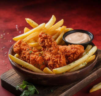 Cajun Tavuk Sepet görseli