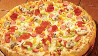Karışık Pizza (Büyük) görseli