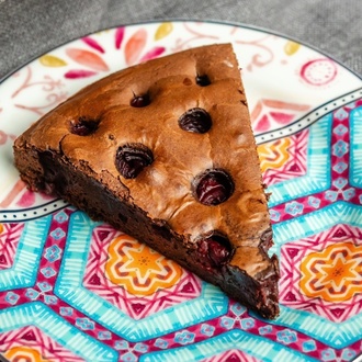 Vişneli Brownie görseli