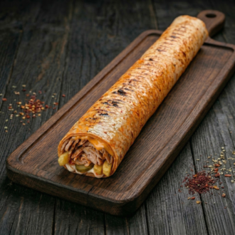Cheddarlı Zurna Tavuk  Döner Dürüm görseli