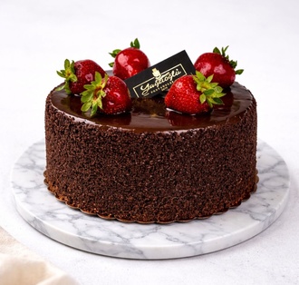 Çilekli Çikolatalı Pasta (No. 2) görseli