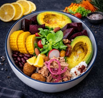 Ton Balıklı Bowl görseli