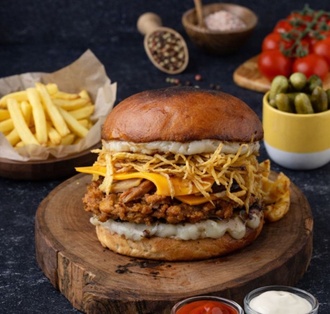 Trüf Chicken Burger görseli