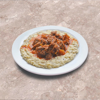 Hünkar Beğendi + Pirinç Pilavı görseli