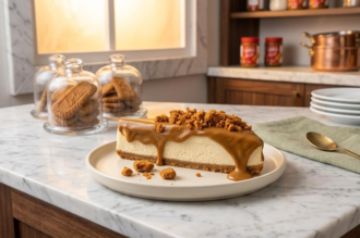 Lotuslu Cheesecake görseli