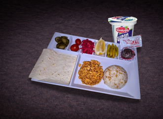 Pilavlı Tavuk Tantuni & Ayran Menü görseli