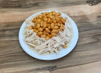 Tavuklu Kuru Fasulyeli(1.5 Porsiyon) görseli