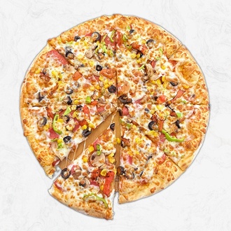Bol Malzemeli İtalyano Pizza Büyük Boy görseli
