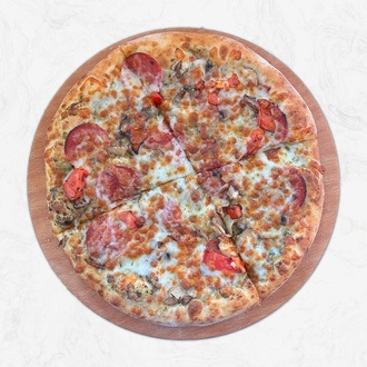 Pesto Soslu Pizza Büyük Boy görseli