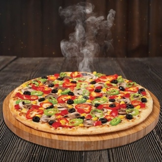 Sebzeli Pizza Küçük Boy görseli