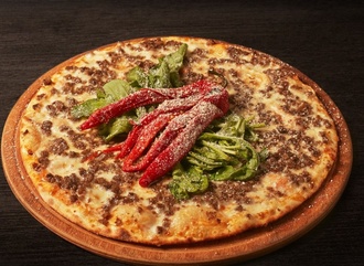 Kavurmalı Pizza (Orta) görseli