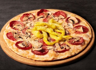 Tire Sucuklu Pizza (Büyük) görseli