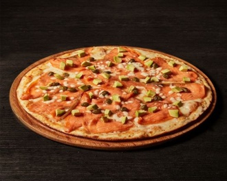 Avokado Somon Pizza (Küçük) görseli