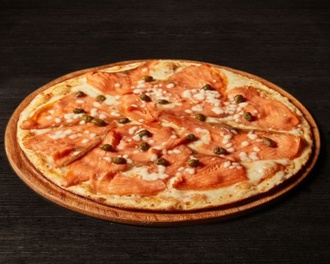 Somon Füme Pizza (Orta) görseli