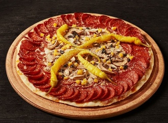 Süper Sucuklu Pizza (Orta) görseli