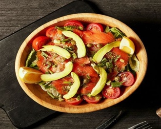 Somon Füme Salata görseli