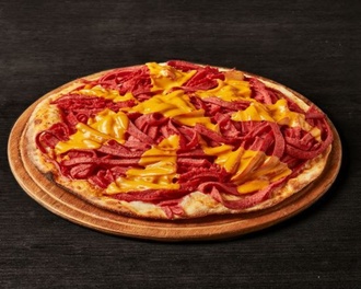 Süper Sosisli Pizza (Orta) görseli