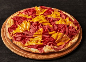 Süper Sosisli Pizza (Orta) görseli