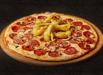 Sucuklu Pizza (Büyük) görseli