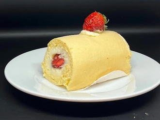 Çilekli Rulo Pasta (Adet) görseli