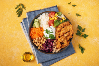 Çıtır Tavuk & Pilav Bowl görseli