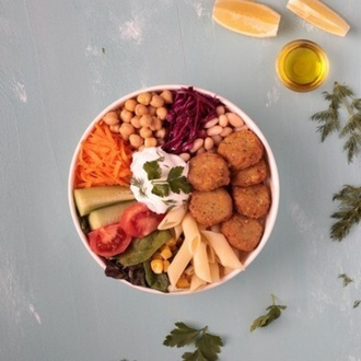 Falafel & Penne Bowl görseli