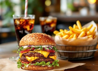 Mocca Double Et Burger Menü görseli