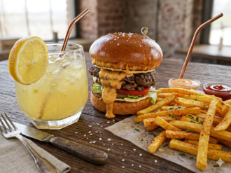 Double Cheeseburger Menü görseli
