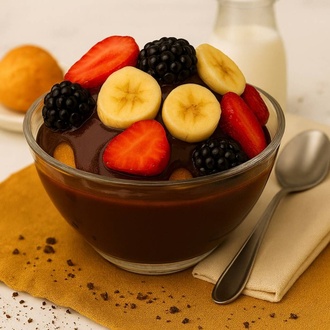 Çilekli Muzlu Böğürtlenli Ananaslı Profiterol (350 Gr.) görseli