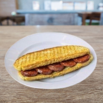 Tost Bolll Sucuklu (Tam Ekmek) görseli