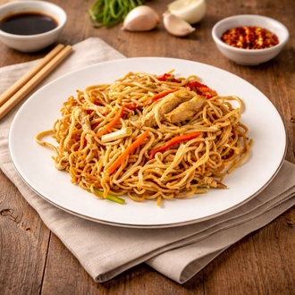 Tavuklu Sebzeli Noodle görseli