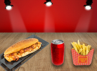 Tam Ekmek Arası Tavuk Döner Klasik Menü görseli