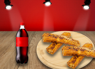 2'Li  Large Tavuk Döner Dürüm Menü görseli