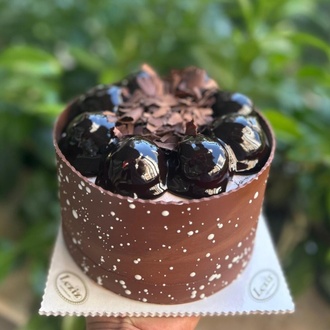 Çikolatalı Pasta (10 Kişilik) görseli