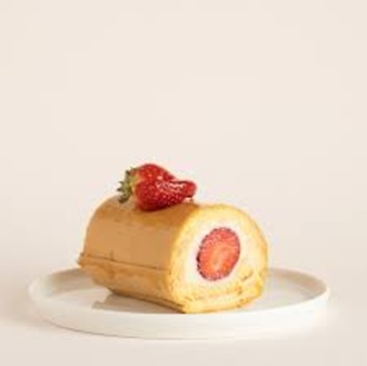 Çilekli Rulo Pasta (Adet) görseli