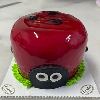 Uğur Böceği Pasta (6 Kişilik) görseli