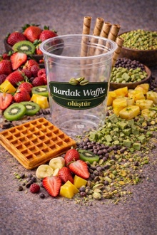 Bardak Waffle'nı Oluştur görseli