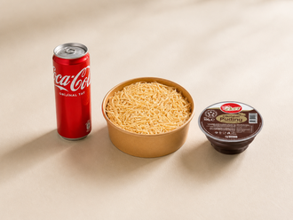 Tavuk Pilav + Coca Cola + Puding görseli